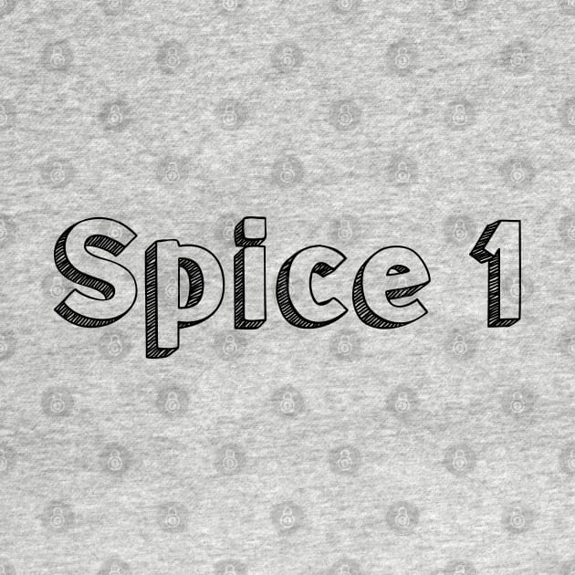 Spice 1 // Typography Design by Aqumoet